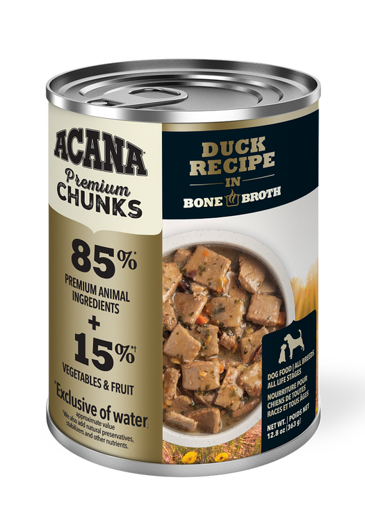 Premium Chunks, Duck Recipe in Bone Broth